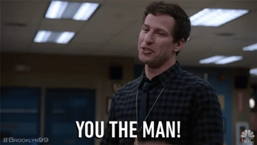 Detective Jake Peralta You The Man  GIF