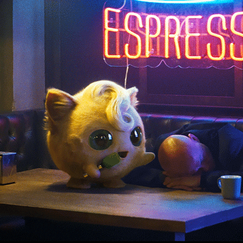 Detective Pikachu Movie Jigglypuff Angry GIF