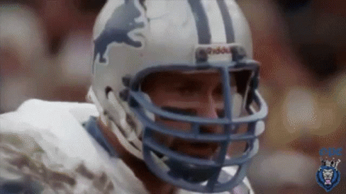 Detroit Lions Chris Spielman Position GIF