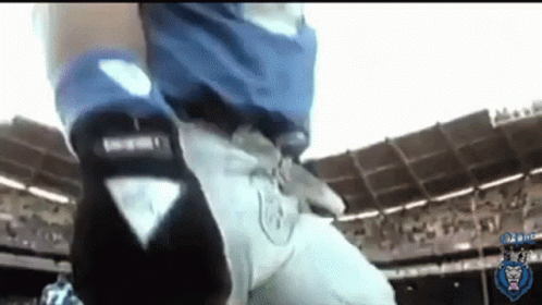 Detroit Lions Chris Spielman Standing Cool GIF