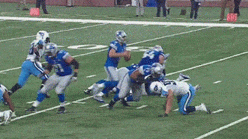Detroit Lions Thrilling Game GIF