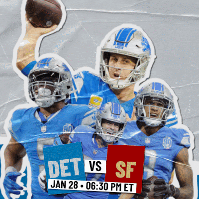 Detroit Lions Vs San Francisco Game Day GIF