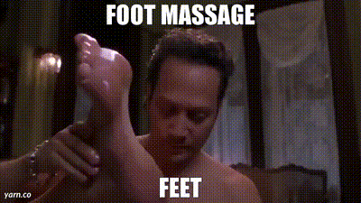 Deuce Bigalow Doing With Oil Foot Massage GIF