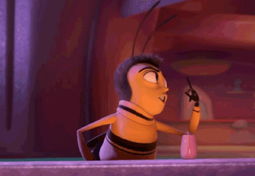 Deuces Barry Benson Bee Movie GIF
