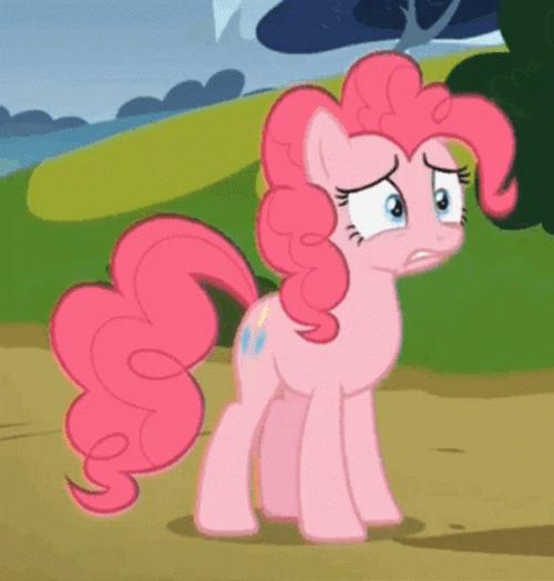 Devastated Pinkie Pie GIF