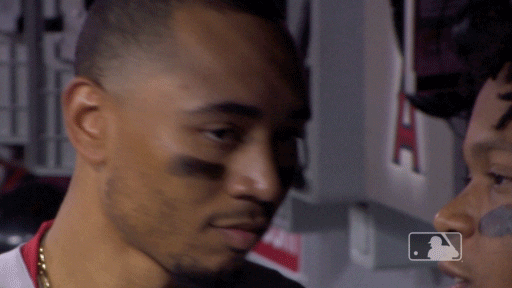 Devers Before The Game GIF