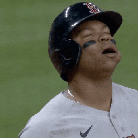 Devers Being Really Tired GIF