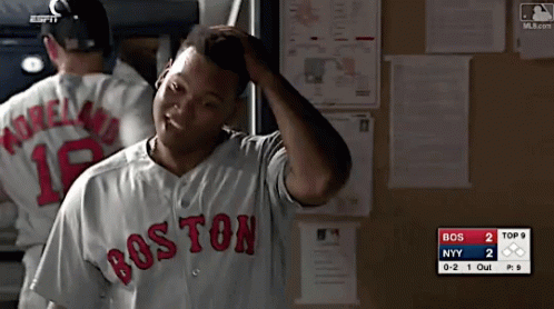 Devers Having A Light Mood GIF