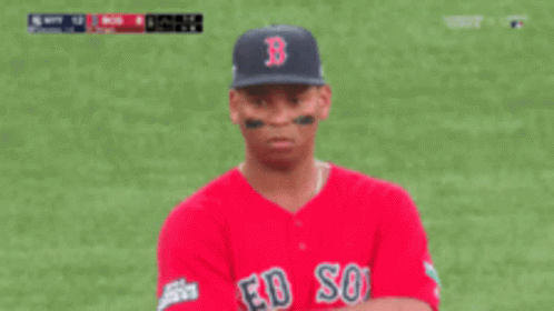 Devers In Bad Mood GIF