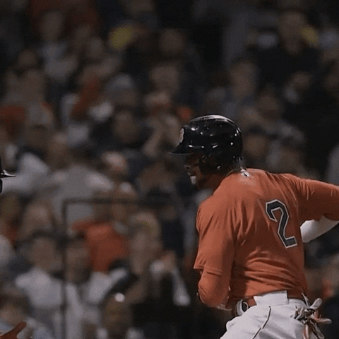 Devers Working With The Team GIF