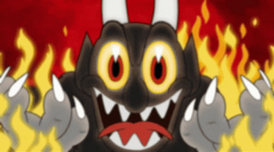 Devil Cuphead Laughing GIF