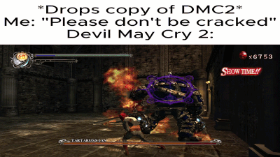 Devil May Cry 2 Screenshot Drops Copy Of DMC2 GIF