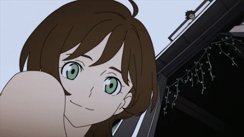 Devilman Crybaby Surprise Jump GIF