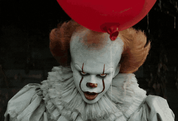 Devious Clown Pennywise It Movie GIF