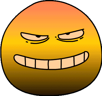 Devious Emoji Foreboding Smile GIF
