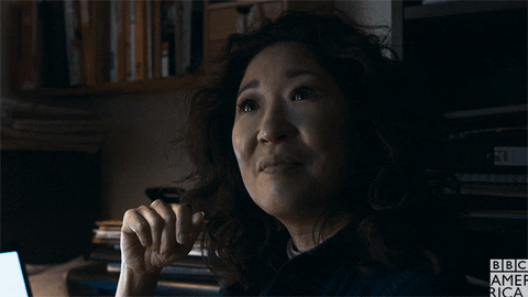 Devious Sandra Oh Killing Eve GIF
