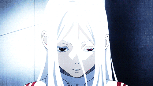 Devious Shiro Deadman Wonderland Anime GIF