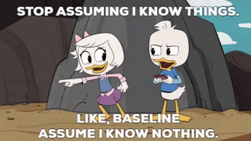 Dewey Duck And Webby Vanderquack I Know Nothing GIF
