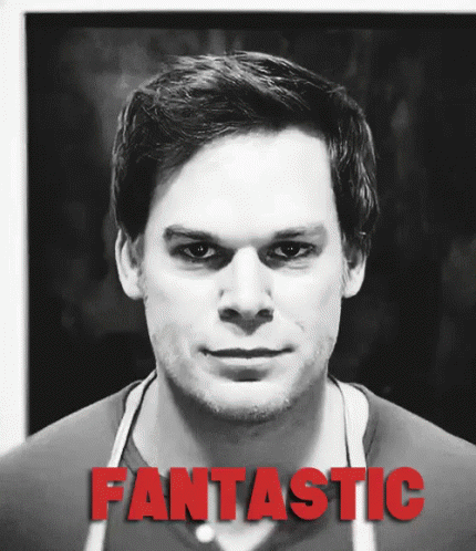 Dexter Morgan Eyebrow Twitch Fantastic GIF