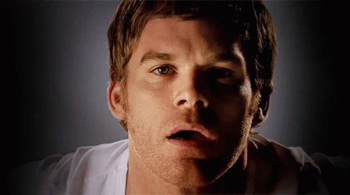 Dexter Morgan Head Jerk GIF