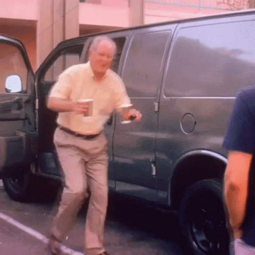 Dexter Morgan Getting Coffee GIF