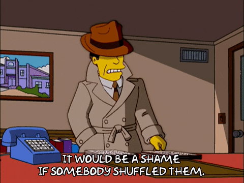 Dexter Colt Investigates The Simpsons GIF