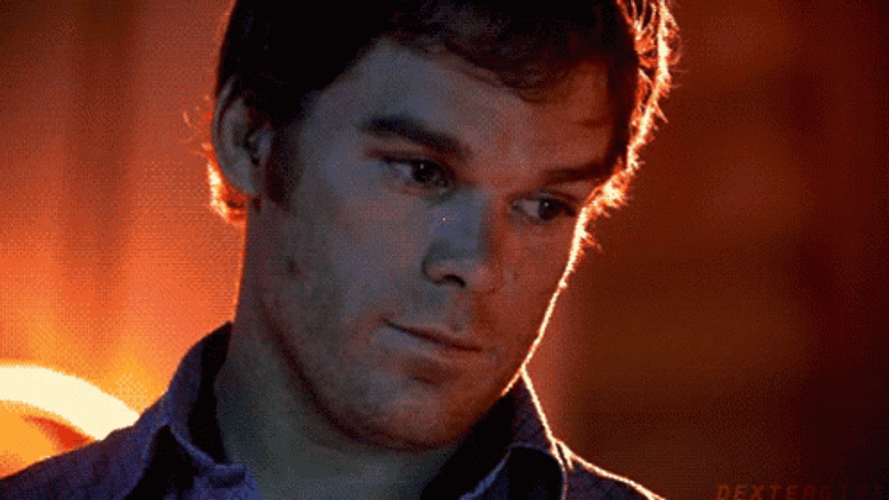 Dexter Morgan Passive Stare GIF