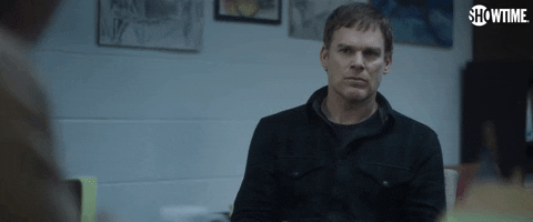 Dexter: New Blood Being Intrigued GIF
