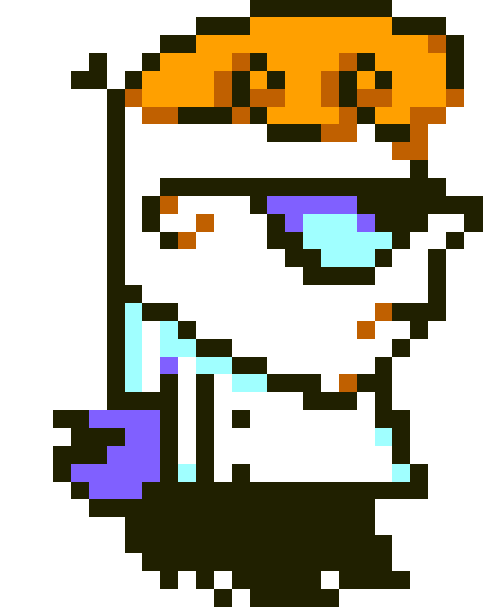 Dexter's Laboratory Dexter pixel sticker GIF