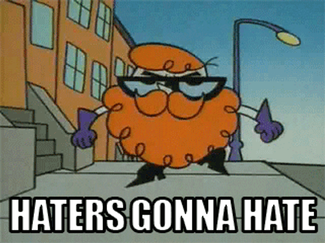 Dexter's Laboratory haters gonna hate GIF