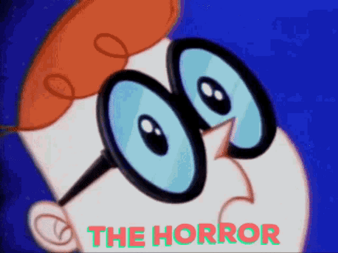 Dexter's Laboratory the horror meme GIF