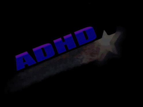 Dhd Is Written On A Black Background With A Rainbow Colored Star Coming Out Of It GIF