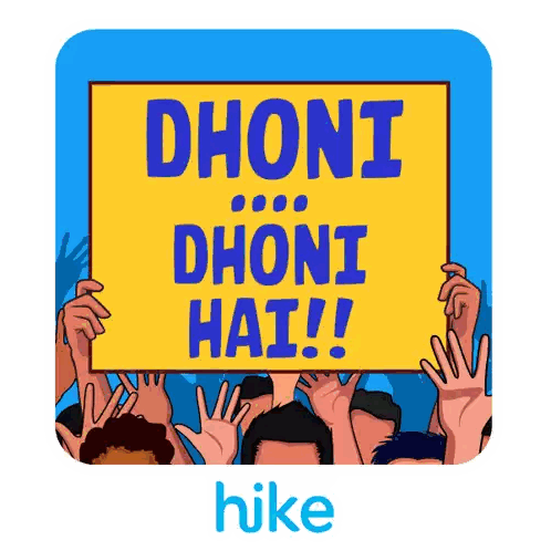 Dhoni Dhoni Hai Sign