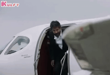 Dhruva Private Jet Landed GIF