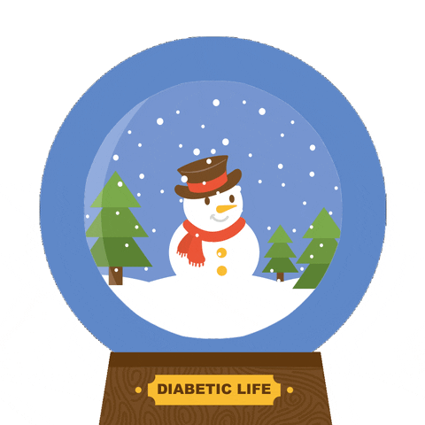 Diabetes Life Snow Noel GIF