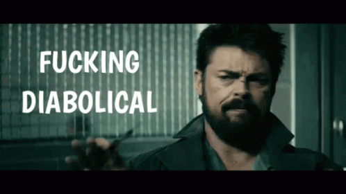 Diabolical The Boys Billy Butcher GIF