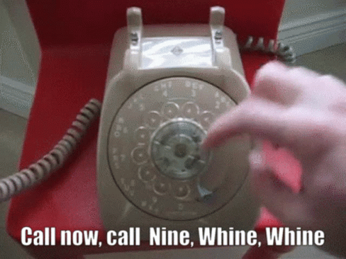 Dialing Nine Whine Whine Wambulance GIF