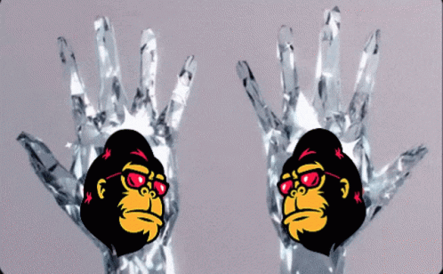 Diamond Hands Feed Every Gorilla (feg) Coins GIF