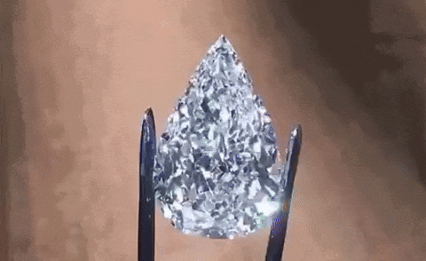 Diamond Hands Sparkling Diamonds GIF