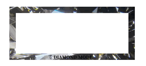 Diamond Mode Frame with Words