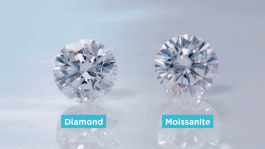 Diamond Moissanite Brilliant Gems Sparkling GIF