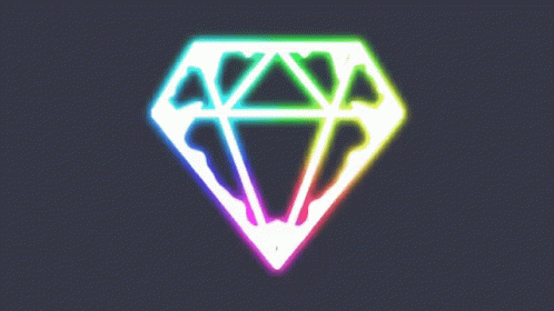 Diamond Neon Galaxy GIF