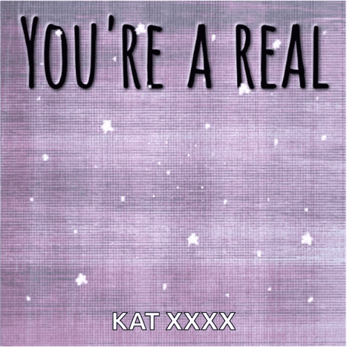 Diamond Saying You're a Real Kat Xxx