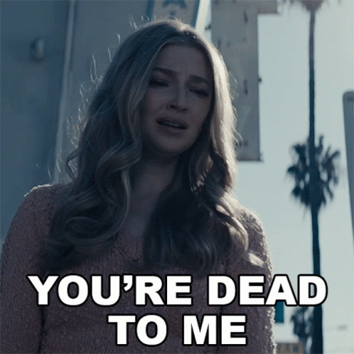 Diana Crying Says Youre Dead To Me GIF