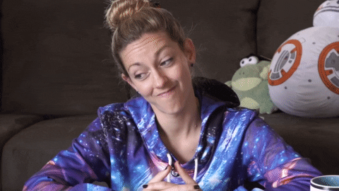 Dianna Cowern Still Waiting GIF