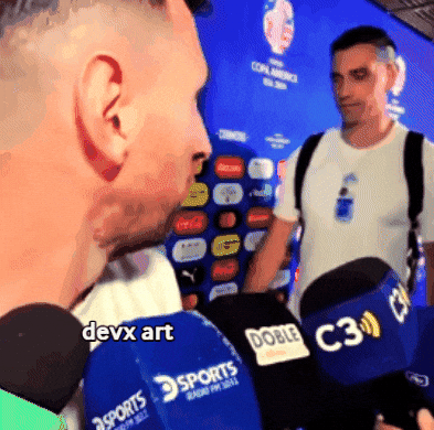 Dibu Emiliano Martinez In An Interview GIF