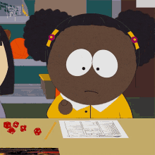 Dice Throw Nichole Daniels South Park GIF