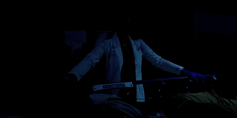 Dick Wolf Power Outage Scare GIF