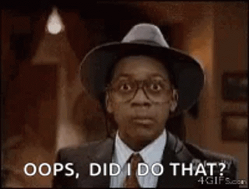 Did I Do That Confused Steve Urkel GIF