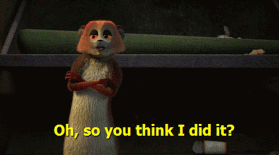 Did I Do That Julien All Hail King GIF